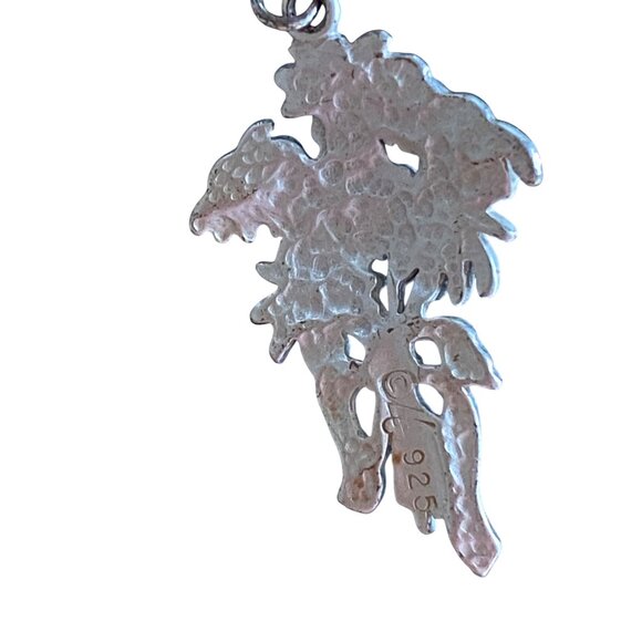 Sterling Silver Daisy Flower Dangle Earrings 925 Hook Drop Floral Jewelry - Picture 8 of 8